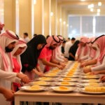 UAE Students Unite to Serve Iftar to Workers